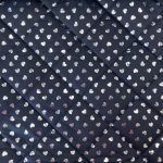 Acolchoado Silver Hearts - Azul