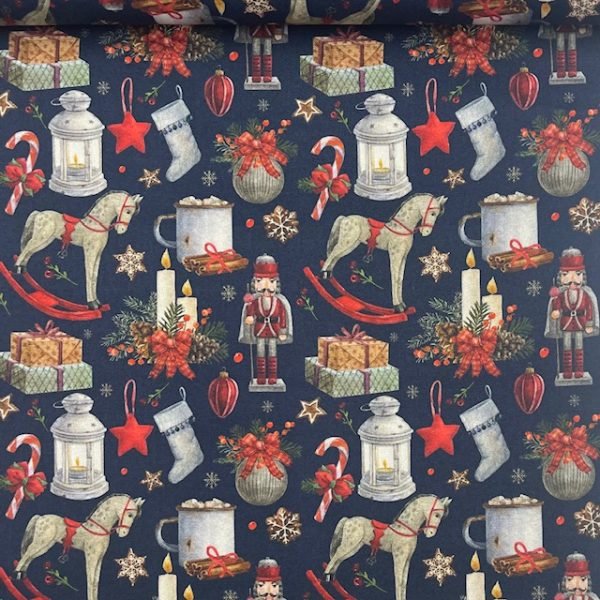 Canvas Christmas - Azul