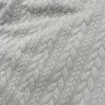 Jersey Jacquard Entrançado Acolchoado - Bege - Image 3