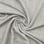 Jersey Jacquard Entrançado Acolchoado - Bege - Image 2