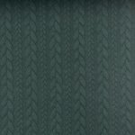 Jersey Jacquard Entrançado Acolchoado - Verde Garrafa