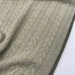 Jersey Jacquard Entrançado Acolchoado - Verde Tropa - Image 3