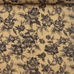 Juta Estampada Flowers