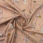 Popeline Glitter Unicorn - Rosa - Image 2