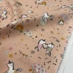 Popeline Glitter Unicorn - Rosa - Image 3