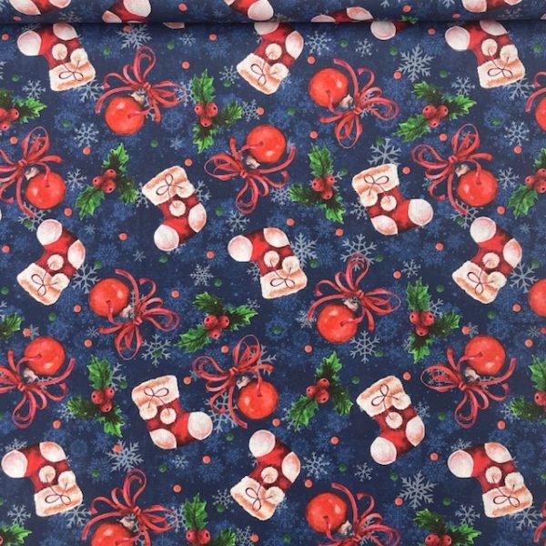 Popeline Natal - Christmas Sock