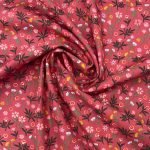 Popeline Winter Flower - Rosa - Image 2