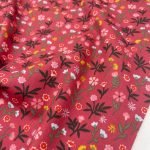 Popeline Winter Flower - Rosa - Image 3