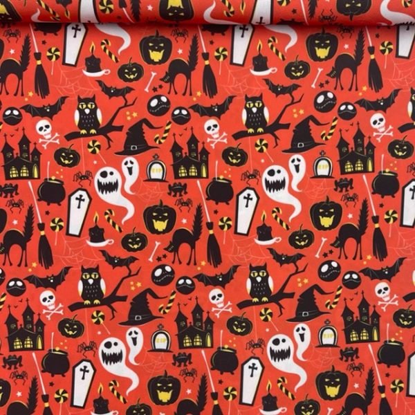 Tecido Halloween