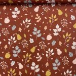 Popeline Fruit - Bordeaux