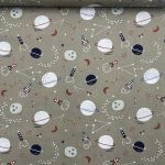 Popeline Space - Bege