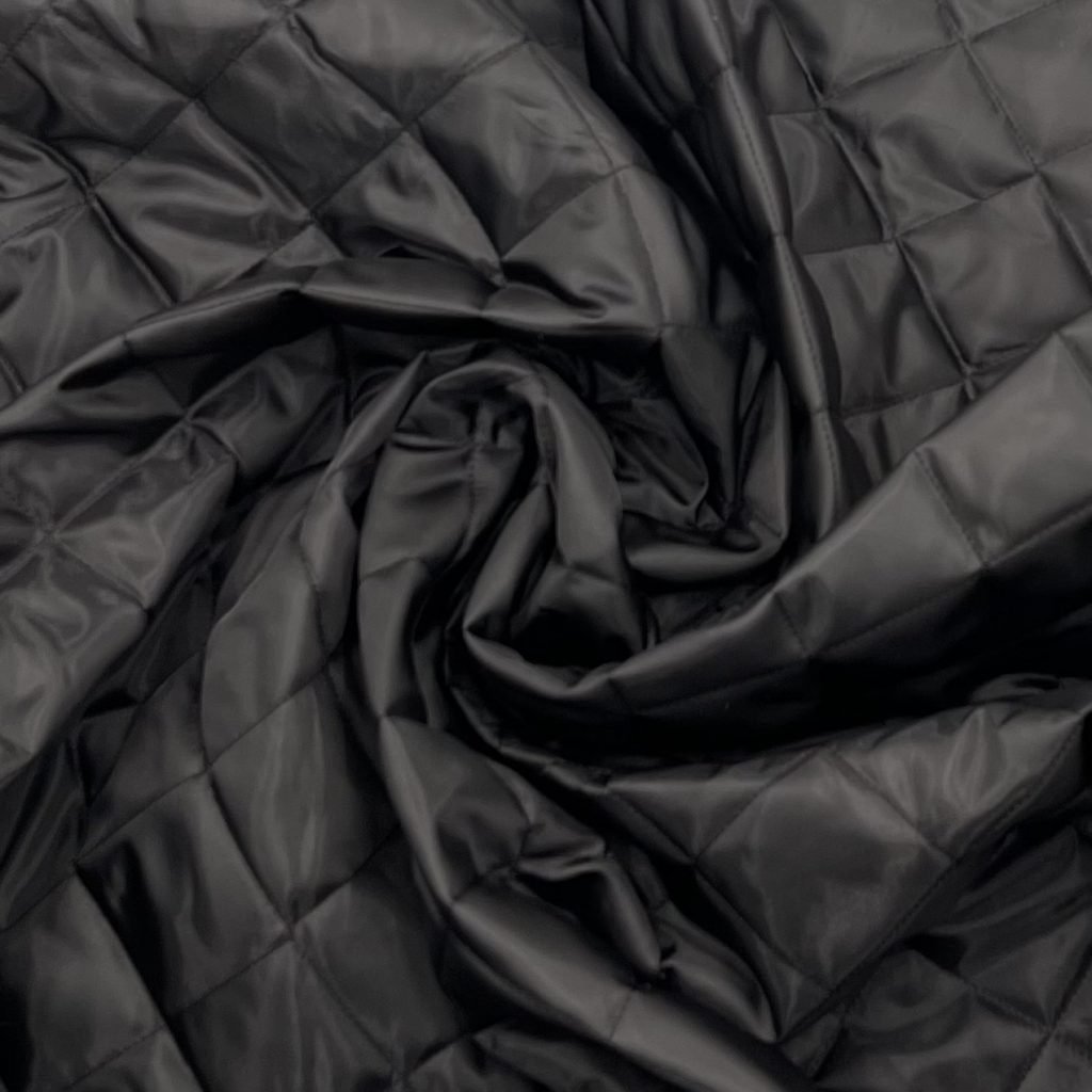 Tecido Acolchoado para forro Preto Violet Fabrics