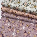 Popeline Flower Bird - Verde - Image 3