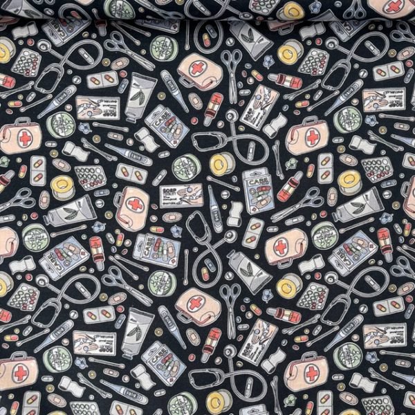 Popeline Doctor - Preto