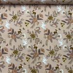 Popeline Flower Bird - Rosa