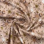 Popeline Flower Bird - Rosa - Image 2