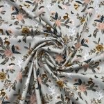 Popeline Flower Bird - Verde - Image 2