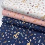 Popeline Giraffe - Rosa - Image 5