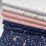 Popeline Giraffe - Rosa - Image 6