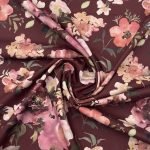 Popeline Rose - Bordeaux - Image 2