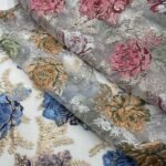 Jacquard Organza Rose - Verde - Image 4