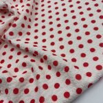 Lycra Texturada Estampada - Vermelho - Image 3