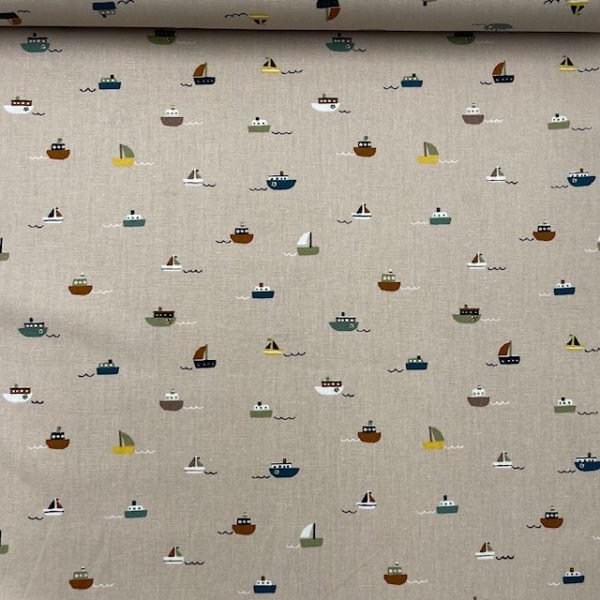 Popeline Boat - Rosa