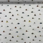 Popeline Boat - Branco