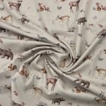 Popeline Forest Animals - Bege - Image 2