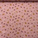 Popeline Small Flowers - Rosa