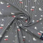 Popeline Stripes Marine - Azul Marinho - Image 2