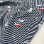 Popeline Stripes Marine - Azul Marinho - Image 3