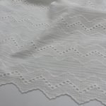 Bordado de Barra Gauze Dupla - Branco - Image 2