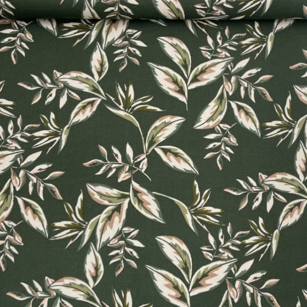 Canvas Leave - Verde