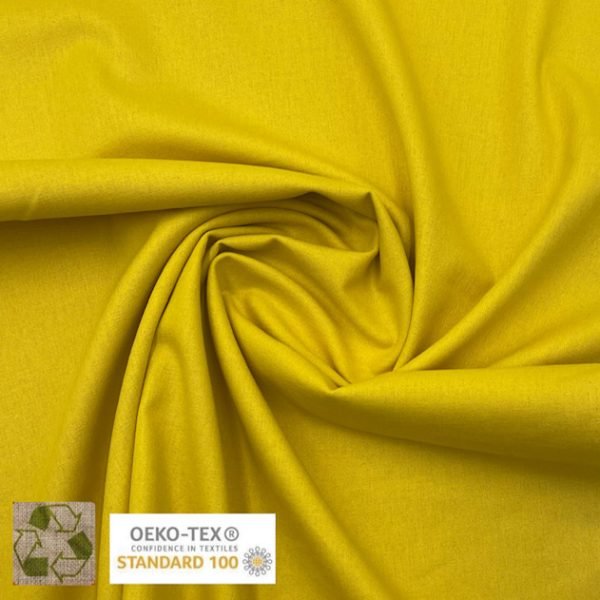 Linho Mistura Reciclado - Amarelo