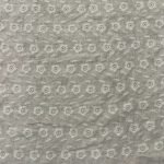 Linho Viscose Bordado - Natural