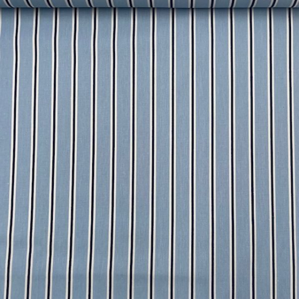 Popeliene Riscas - Azul Claro / Marinho