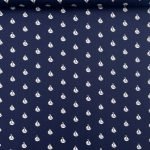 Popeline Marine Boat - Azul