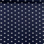 Popeline Marine Crab - Azul