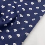 Popeline Marine Shell - Azul - Image 3