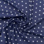 Popeline Marine Wheel - Azul - Image 2