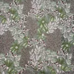 Jacquard Leaves and Flowers - Verde - Image 5