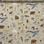 Popeline Animals - Bege