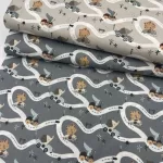 Popeline Animals Race - Verde - Image 4