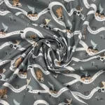 Popeline Animals Race - Verde - Image 2