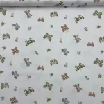 Popeline Butterflie - Branco