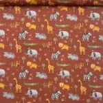 Popeline Jungle - Brique