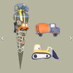 Popeline Construction Painel 1mt x 1,40 mt - Image 2