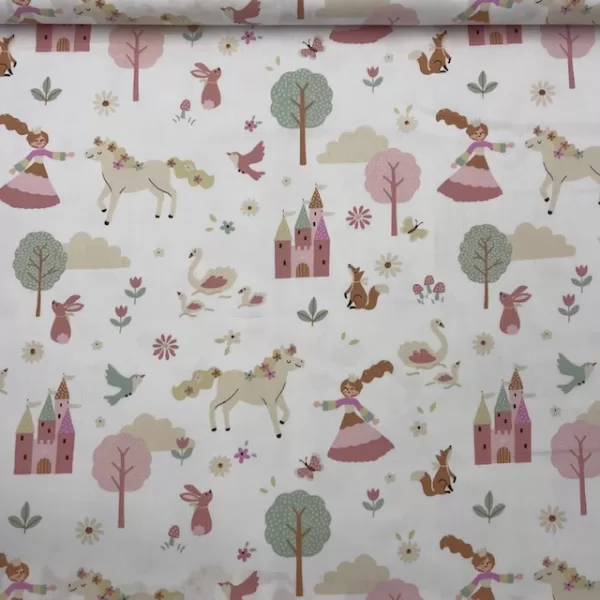 Popeline Princess - Branco