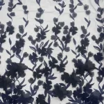 Renda 3D Flower - Azul Marinho - Image 2